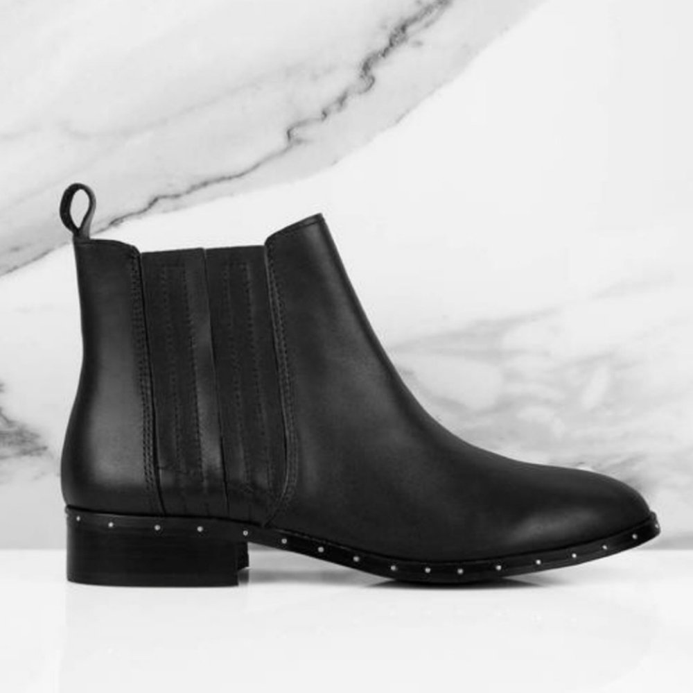 Steve Madden | Orchid Studded Leather Boot…